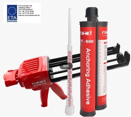 MT-500 Two Component Epoxy Resin Chemical Anchor with ETA Approval and 2 1 Nozzle Ratio